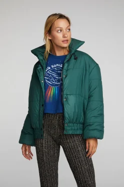 Chaser Brand Quilted Puffer Jacket Fashion