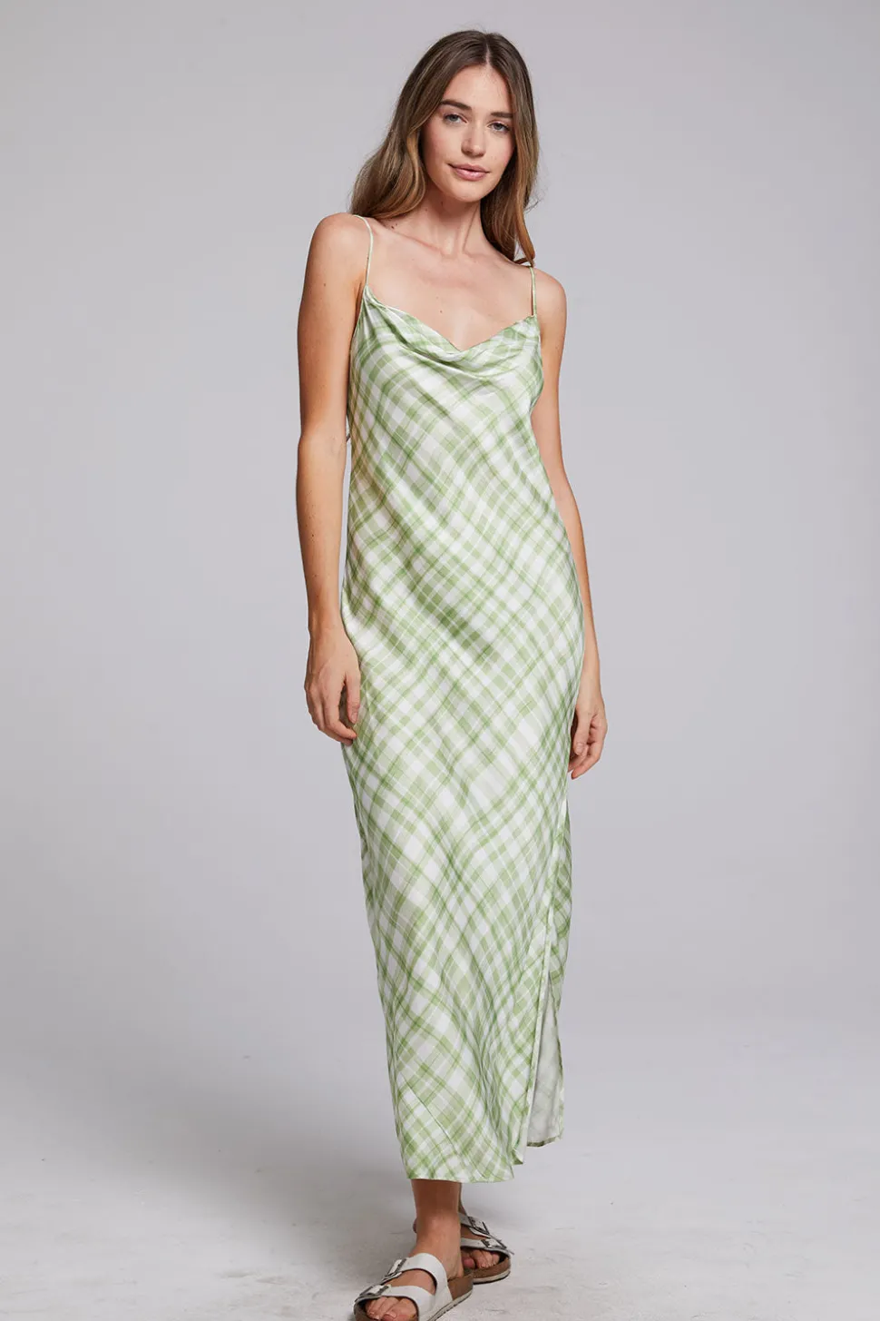 Chaser Brand Quisisana Pistachio Maxi Dress Fashion