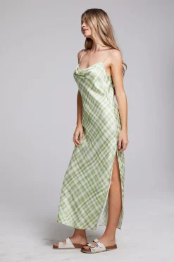 Chaser Brand Quisisana Pistachio Maxi Dress Fashion
