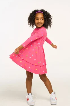 Chaser Brand Rainbow Stars Dress Cheap