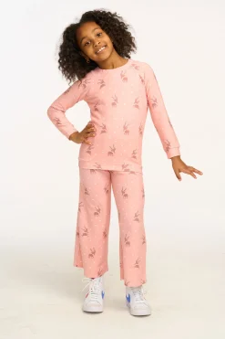 Chaser Brand Reindeer Snow Wide Leg Pants Shop