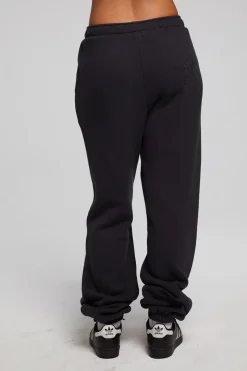 Chaser Brand Rhinestone Stars Joggers Fashion