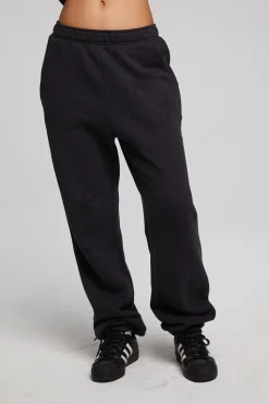 Chaser Brand Rhinestone Stars Joggers Fashion