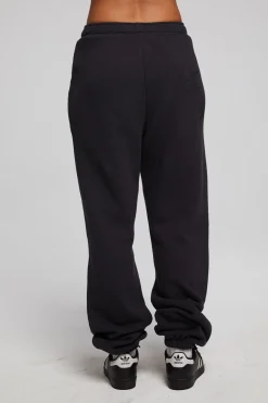 Chaser Brand Rhinestone Stars Joggers Fashion