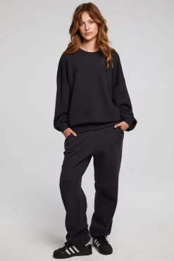 Chaser Brand Rhinestone Stars Joggers Fashion