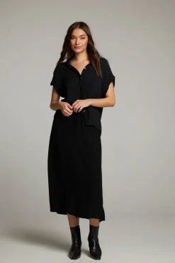 Chaser Brand Rhythmm Licorice Button Down Fashion