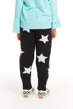 Chaser Brand Ribbed Panel Licorice Star Legging Shop