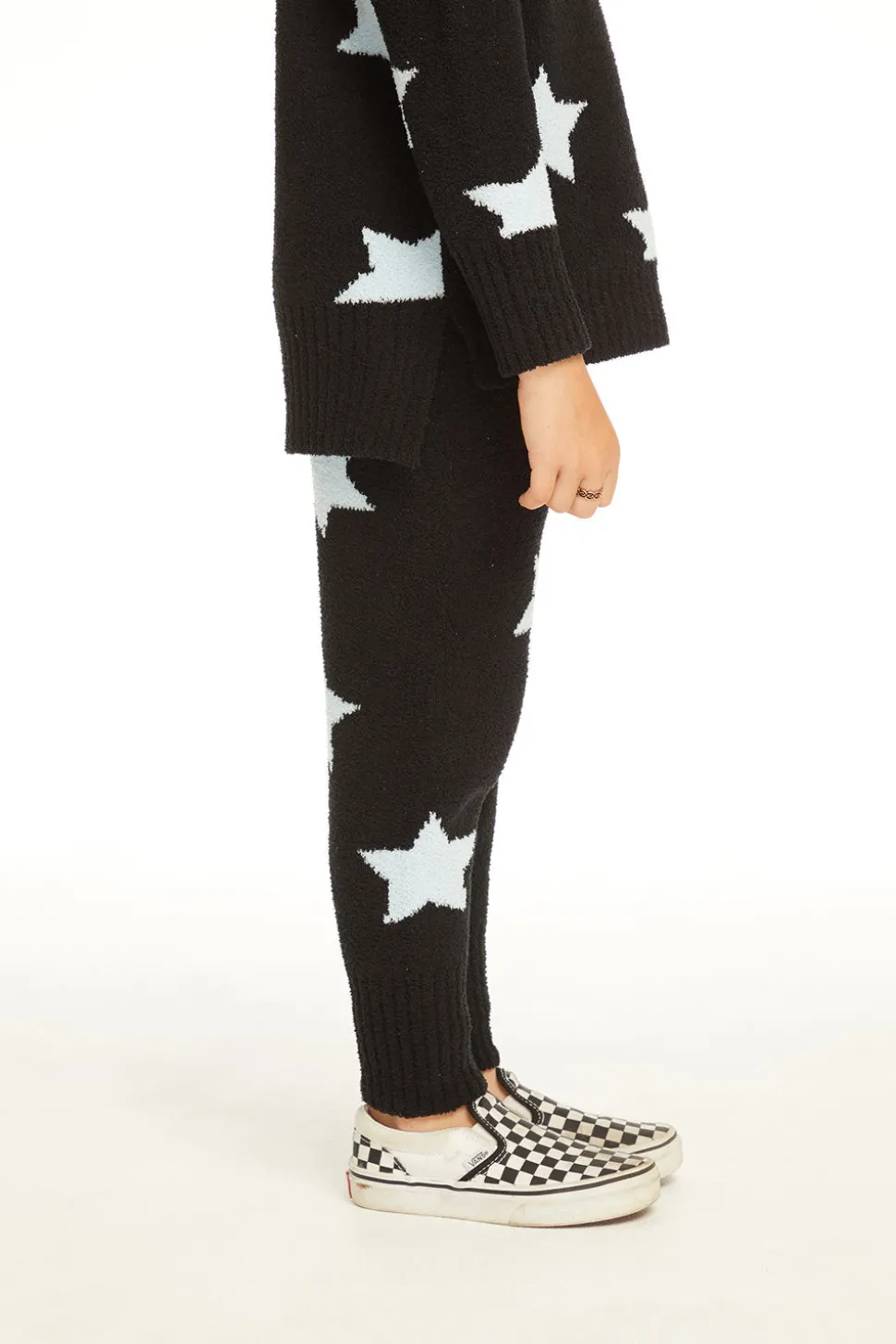 Chaser Brand Ribbed Panel Licorice Star Legging Shop