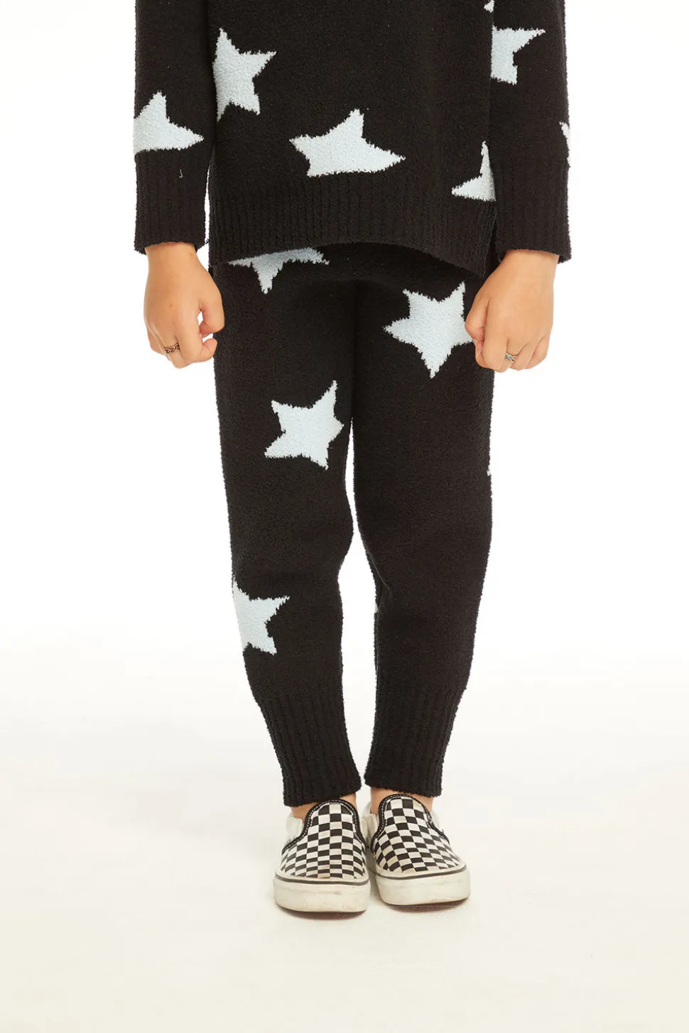 Chaser Brand Ribbed Panel Licorice Star Legging Shop