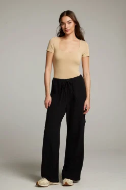 Chaser Brand River Cappuccino Bodysuit Clearance