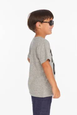 Chaser Brand Rock Star Boys Crew Neck Short Sleeve Tee Best Sale