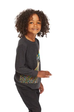 Chaser Brand Rocket Ship Long Sleeve Flash Sale
