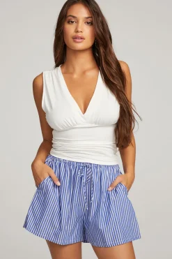 Chaser Brand Rodeo White Tank Top Cheap