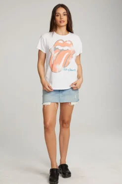 Chaser Brand Rolling Stones Classic Logo Tee Flash Sale