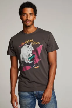 Chaser Brand Rolling Stones Love You Live Mens Tee Sale