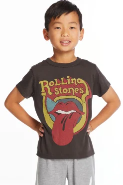 Chaser Brand Rolling Stones Retro Logo Boys Tee Online