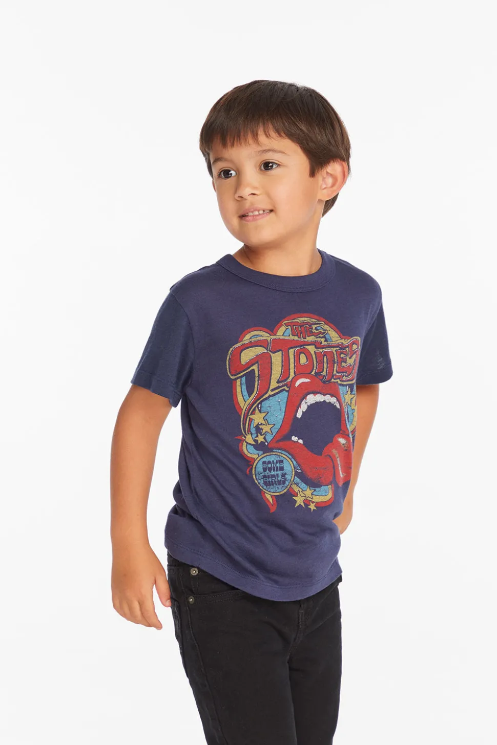 Chaser Brand Rolling Stones Some Girls Boys Tee Outlet