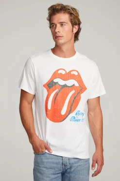 Chaser Brand Rolling Stones Steel Wheels Tour Mens Tee Best