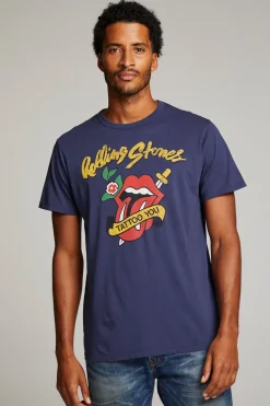 Chaser Brand Rolling Stones Tattoo You Mens Tee Online