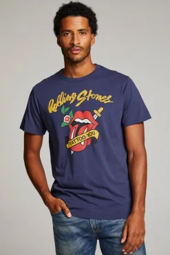 Chaser Brand Rolling Stones Tattoo You Mens Tee Online