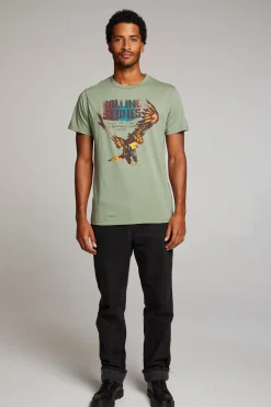 Chaser Brand Rolling Stones Tour Of The Americas Mens Tee Online