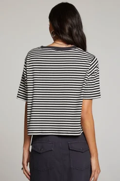 Chaser Brand Rover Punk Stripe Tee Fashion
