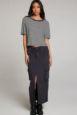 Chaser Brand Rover Punk Stripe Tee Fashion