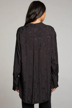 Chaser Brand Ruby Licorice Button Up Hot