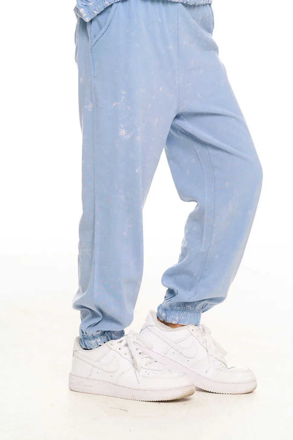 Chaser Brand Ruffle Pocket Easy Jogger Best Sale