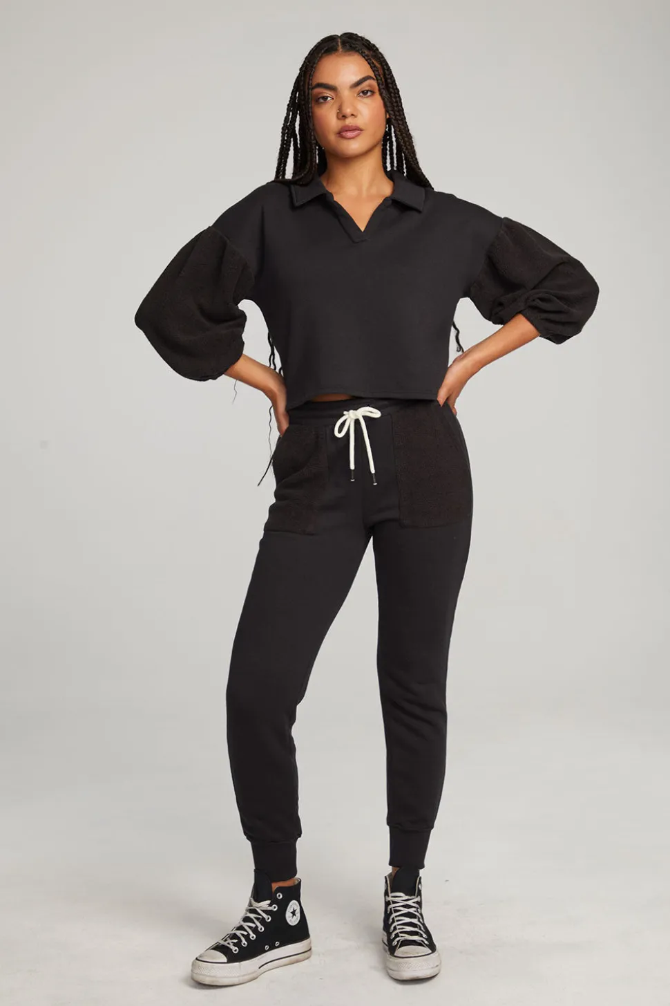 Chaser Brand Saratoga Licorice Pullover Best Sale