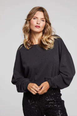 Chaser Brand Scarlet Licorice Pullover Fashion
