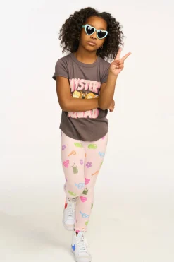 Chaser Brand Scooby Doo Mystery Squad All Over Legging Clearance