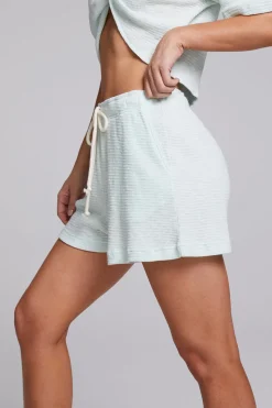 Chaser Brand Serena Aqua Glass Short Outlet