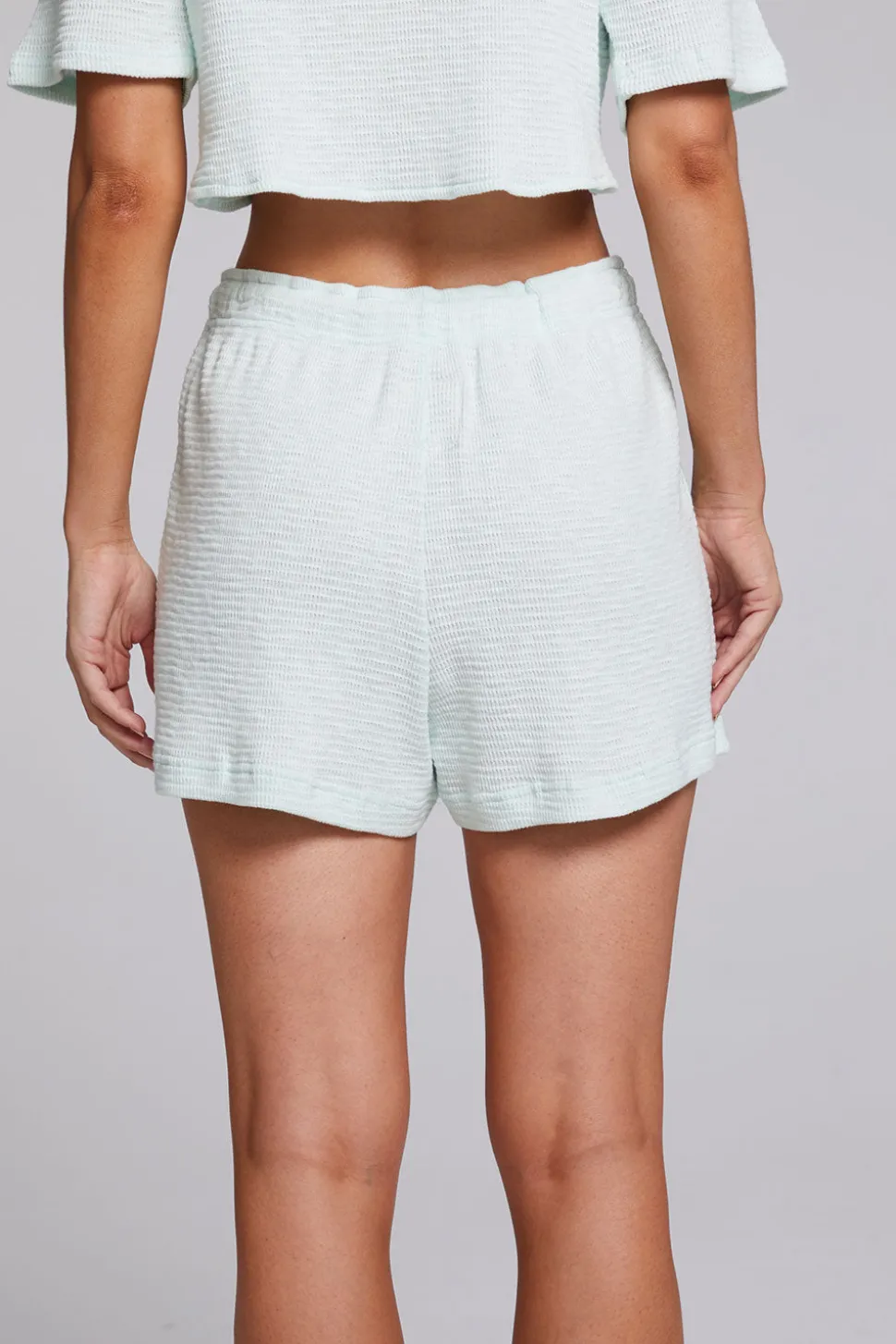 Chaser Brand Serena Aqua Glass Short Outlet