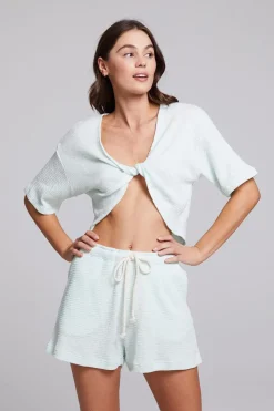 Chaser Brand Serena Aqua Glass Short Outlet