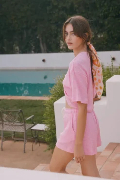 Chaser Brand Serena Rosewater Short Cheap