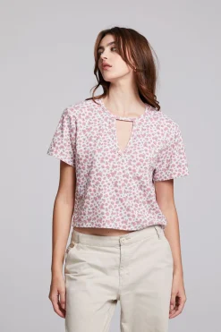 Chaser Brand Servino Ditsy Rose Tee Discount