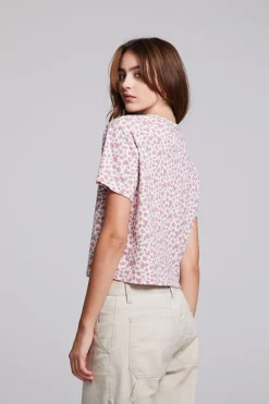 Chaser Brand Servino Ditsy Rose Tee Discount