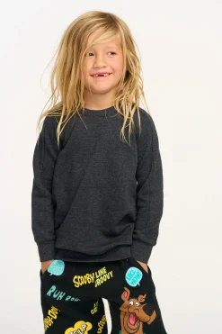 Chaser Brand Shadow Black Long Sleeve Pullover Shop