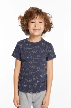 Chaser Brand Sharks Boys Tee Outlet