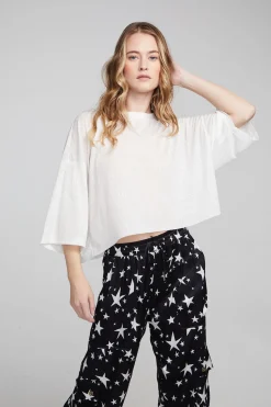 Chaser Brand Shine Bright White Tee Outlet
