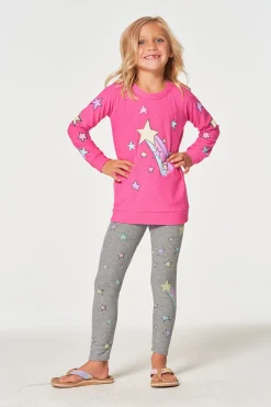 Chaser Brand Shooting Star Leggings Cheap