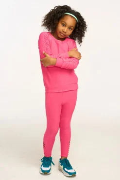 Chaser Brand Side Detail Flamingo Pink Leggings Best