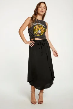 Chaser Brand Silky Basics Museum Skirt Outlet