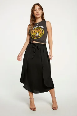 Chaser Brand Silky Basics Museum Skirt Outlet