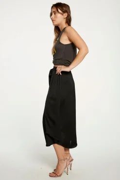 Chaser Brand Silky Basics Museum Skirt Outlet
