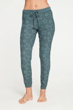 Chaser Brand Silver Stars Pant Shop