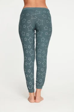 Chaser Brand Silver Stars Pant Shop