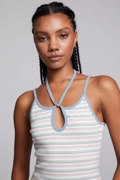 Chaser Brand Sirenuse Como Stripe Dress Clearance