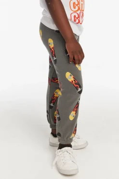 Chaser Brand Skater Flame Boys Pants Discount